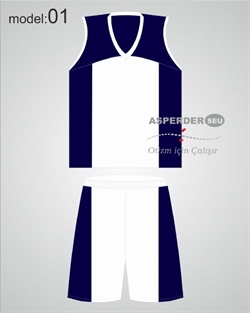 Basketbol Forma Şort takım model 01